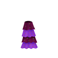 紫のスカートのイラスト