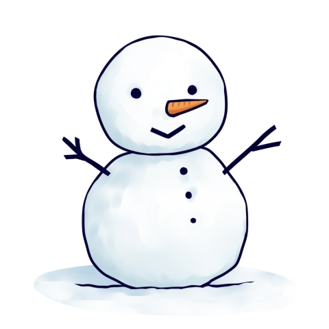 雪だるまのイラスト フリー素材 高品質な 雪だるま の無料イラスト素材 Naver まとめ