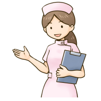 女性看護師のイラスト