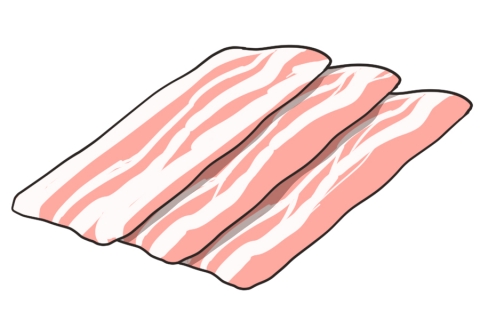 豚肉のイラスト