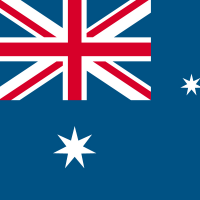 オーストラリアの国旗のイラスト
