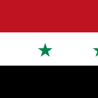 シリアの国旗のイラスト