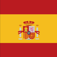 スペインの国旗のイラスト
