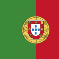ポルトガルの国旗のイラスト