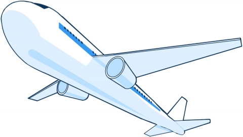 飛行機のイラスト 無料イラストのimt 商用ok 加工ok