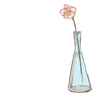 花瓶のイラスト
