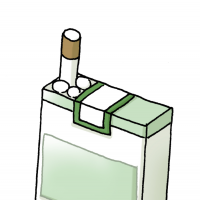 タバコのイラスト