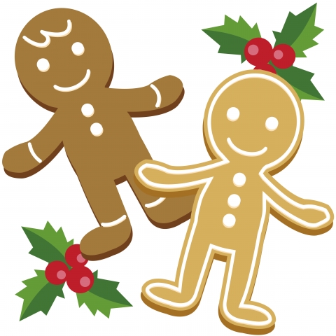クリスマス関連に使えるクッキーのイラスト 無料イラストのimt 商用ok 加工ok