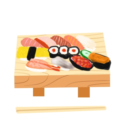 お寿司のイラスト 無料イラストのimt 商用ok 加工ok