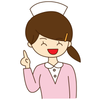 看護師の笑顔のイラスト