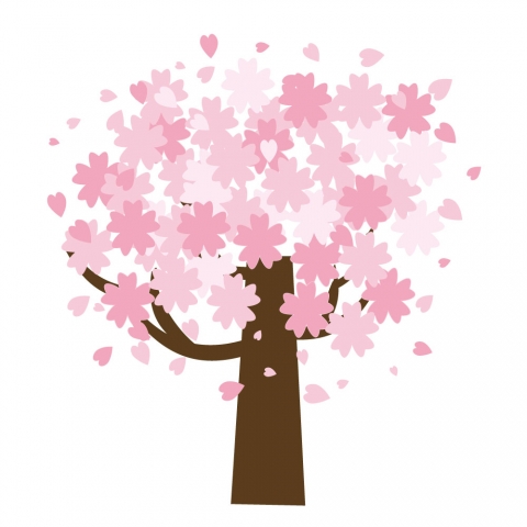 桜の木のイラスト 無料イラストのimt 商用ok 加工ok