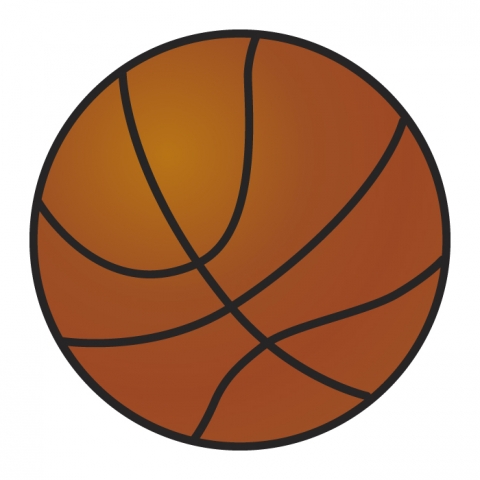 バスケットボールのシンプルなイラスト 無料イラストのimt 商用ok 加工ok