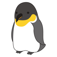 可愛いペンギンのイラスト