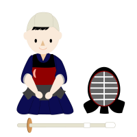 剣道のイラスト