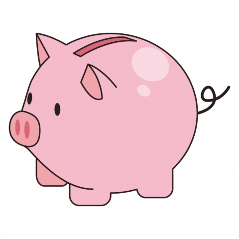 最新イラスト 豚の貯金箱 最高の動物画像