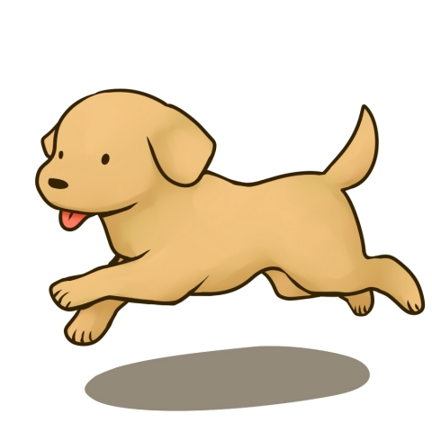 人気ダウンロード かわいい 犬 イラスト 走る 最高の壁紙のアイデアcahd